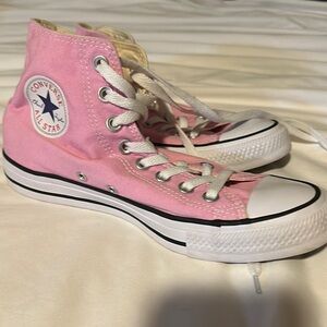 Converse Pink High-Top Sneakers